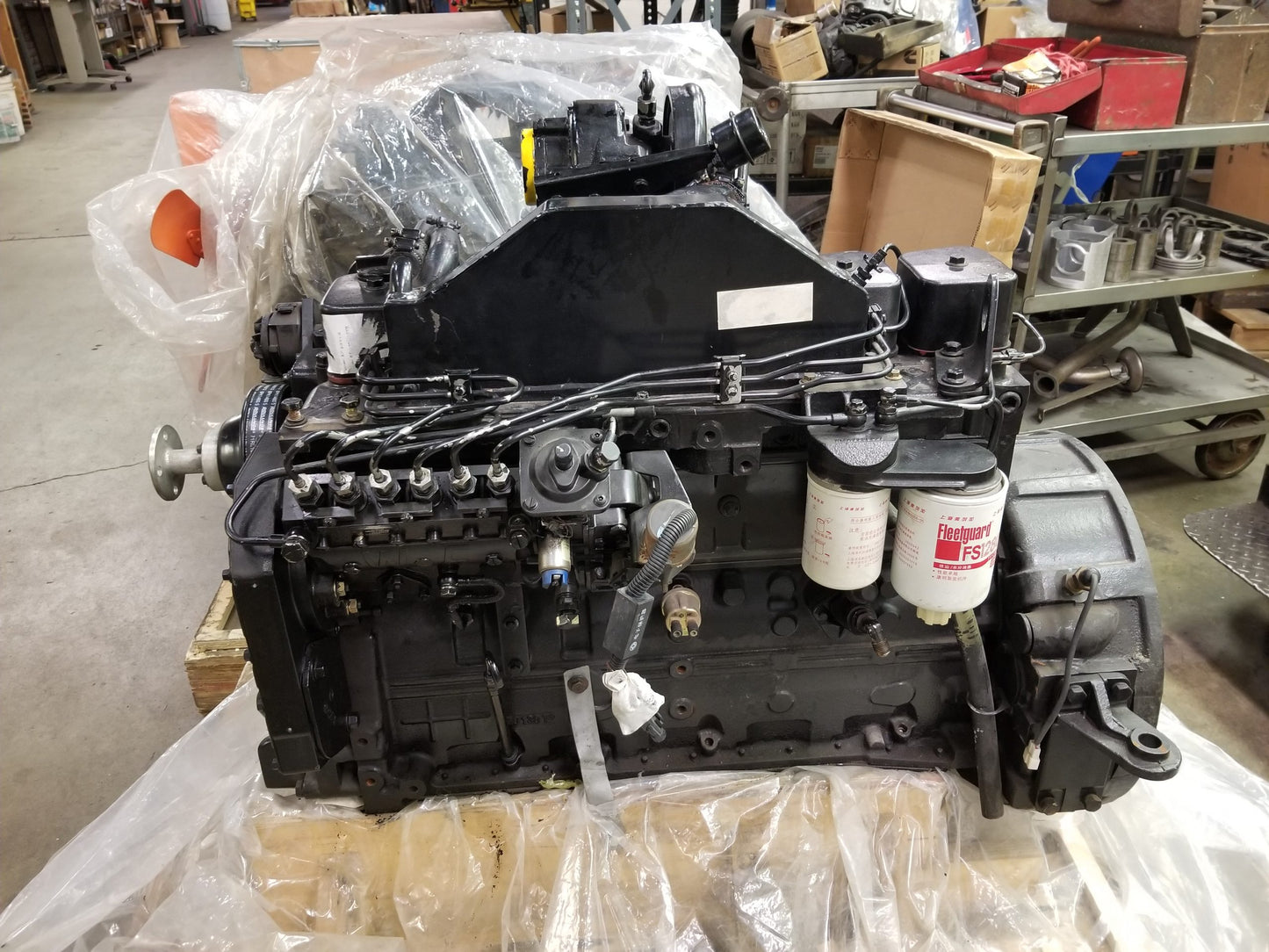 New Surplus 5.9 Inline A Pump Aftercooled Industrial Engine