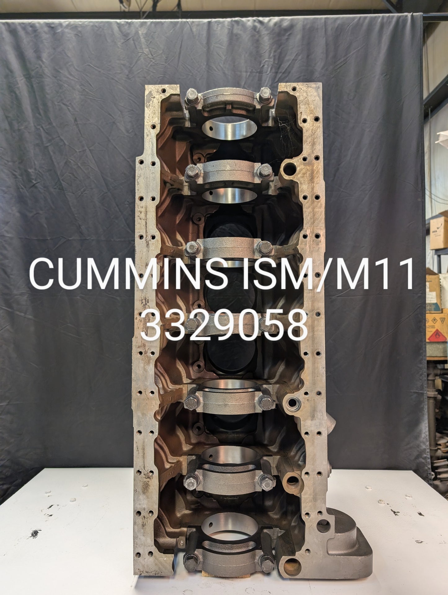 3329058 4060394 M11 ISM Rebuilt Cylinder Block