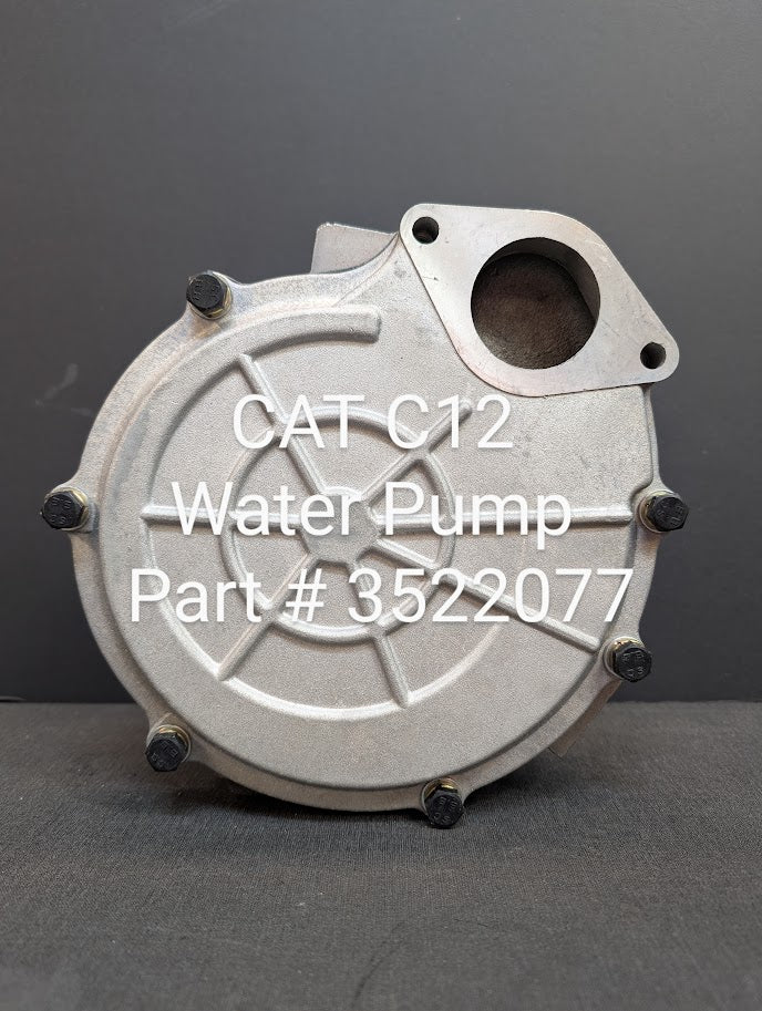 CAT C12 WATER PUMP # 3522077
