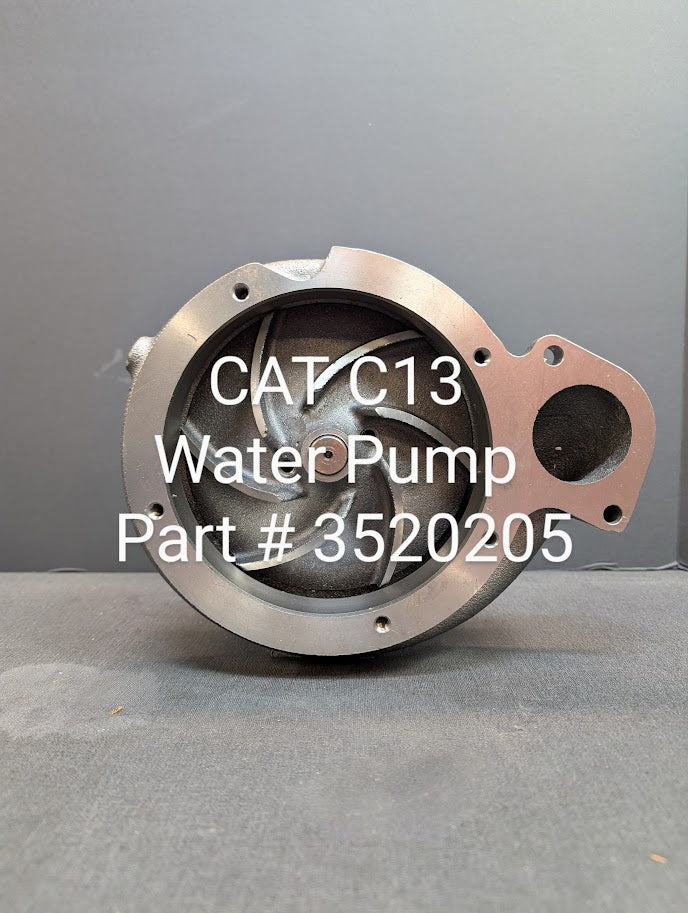 CAT C13 WATER PUMP # 3520205 / 381814