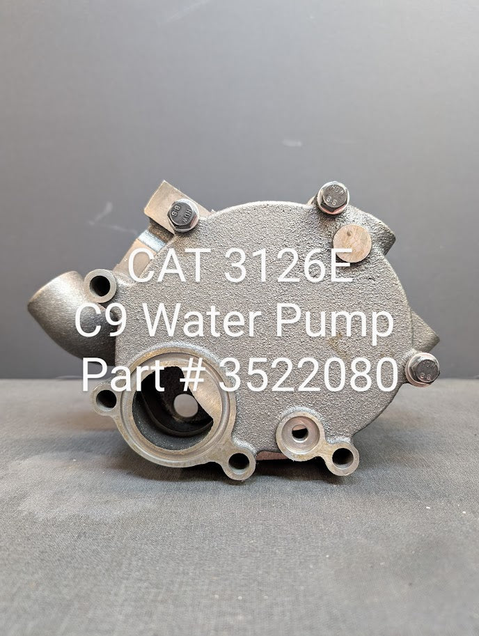 CAT C7 /C9 /3126E WATER PUMP # 3522080 / 381816