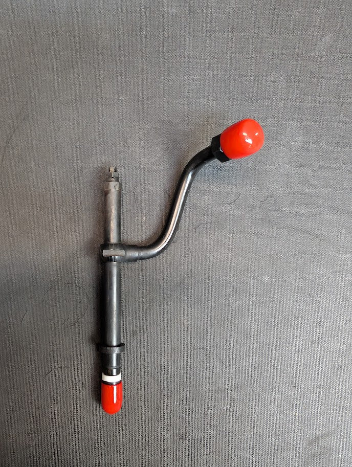 REBUILT JOHN DEERE 6404D FUEL INJECTOR # 20518