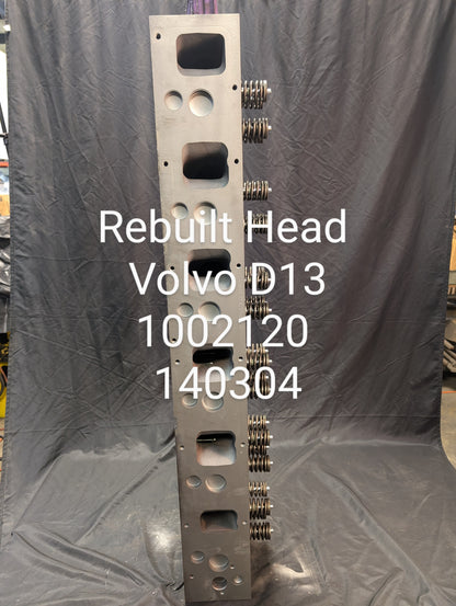 1002120 Volvo D13 Mack MP8 EPA13-17 Cylinder Head Loaded