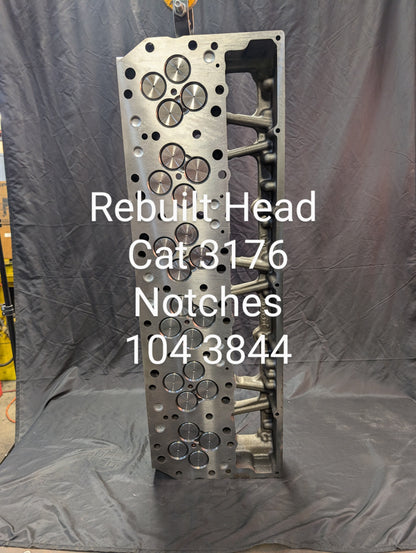 1083844 3176B Rebuilt Cylinder Head With All New Valves