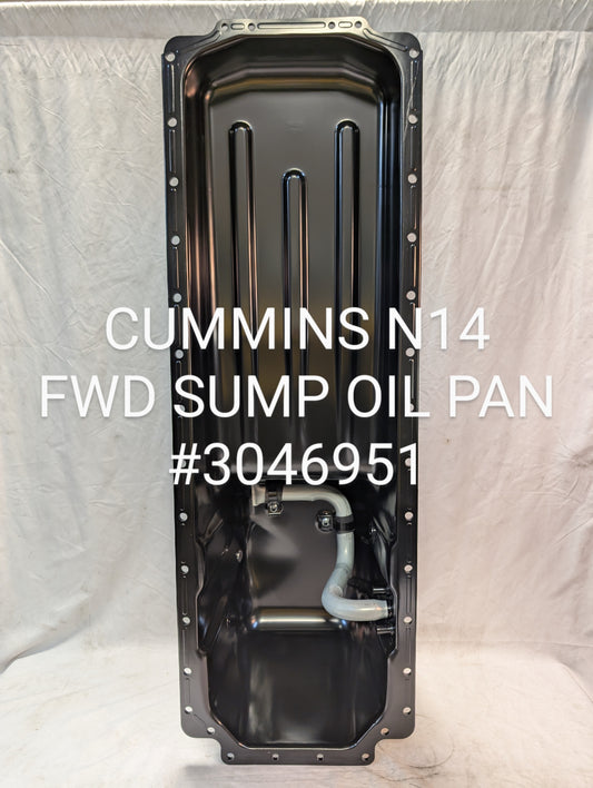 3046951 141282 855 N14 Front Sump Oil Pan