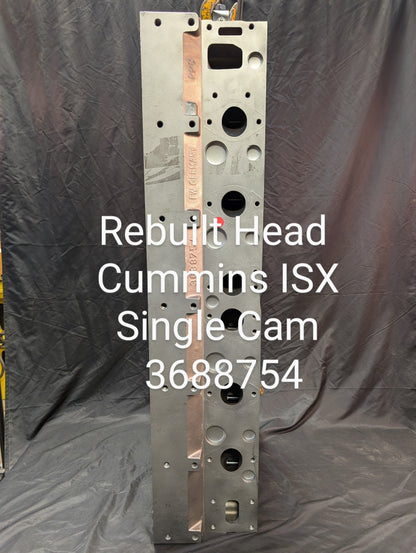 4298237 3688754 ISX Cummins Single Cam Head With All New Parts