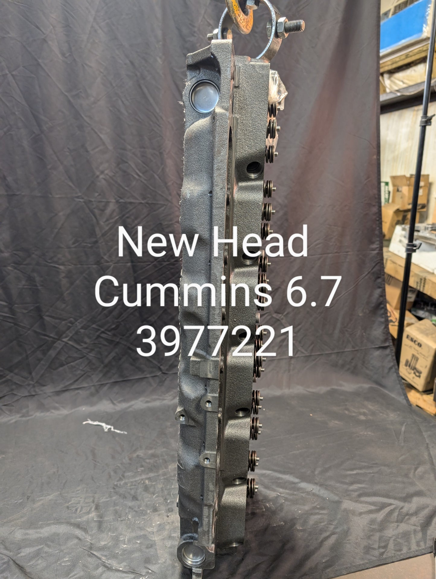 3977221 New 6.7 Cummins Cylinder Head