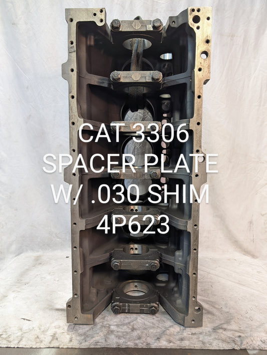 4P0623 3306DI Spacer Plate Style Block (Cut FOR .030 Counterbore Shim Included)