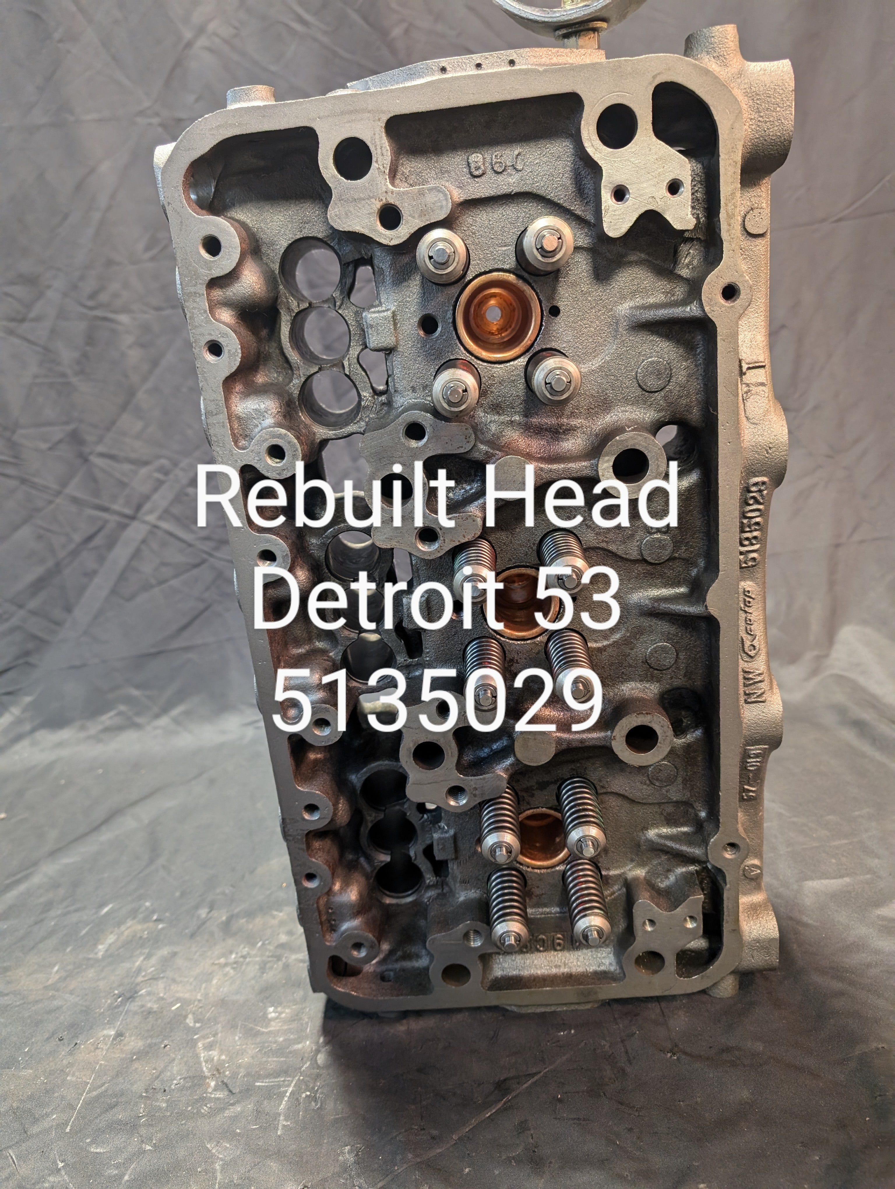 デリデリ 5135029 Rebuilt 353 / 6V53 Detroit Diesel 4 Valve Cylinder