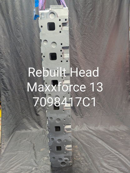 7098417C1 Maxxforce 13 Rebuilt Cylinder Head