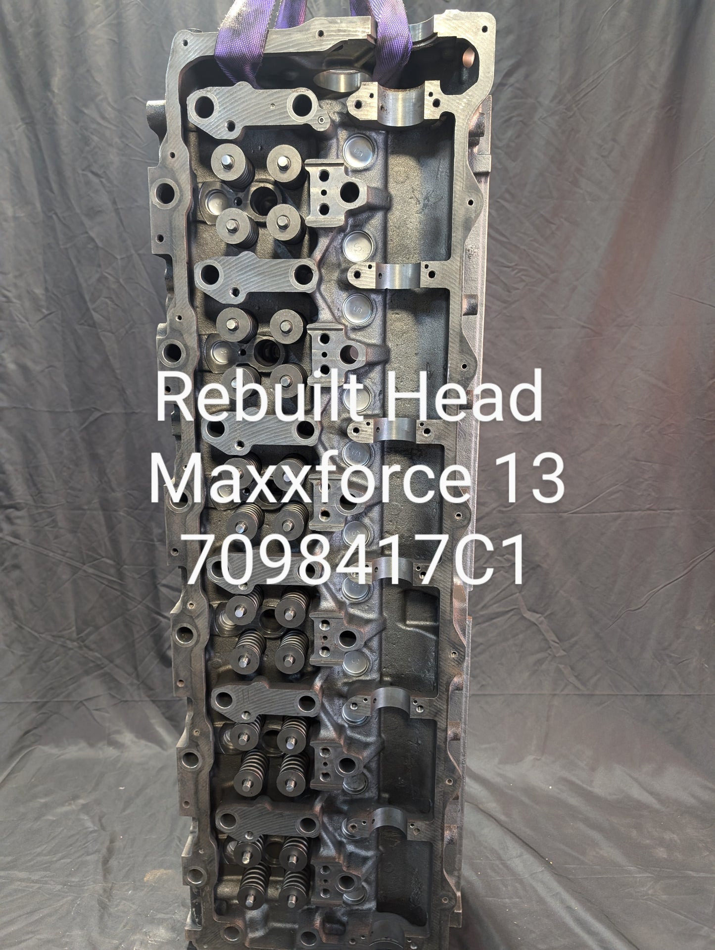 7098417C1 Maxxforce 13 Rebuilt Cylinder Head