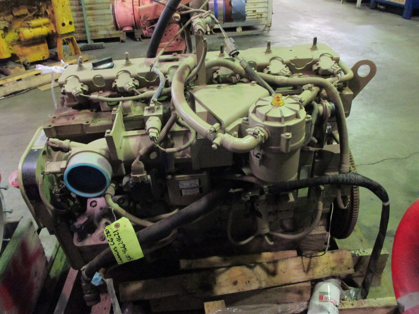 Cummins 8.3L 280HP Natural Gas ESN #46624621 Used Engine