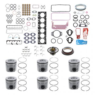Overhaul Engine Kit ISB631-251 / PISTON # 4956007 .020 / .50MM OVERSIZE   WITH INJECTOR HARNESS