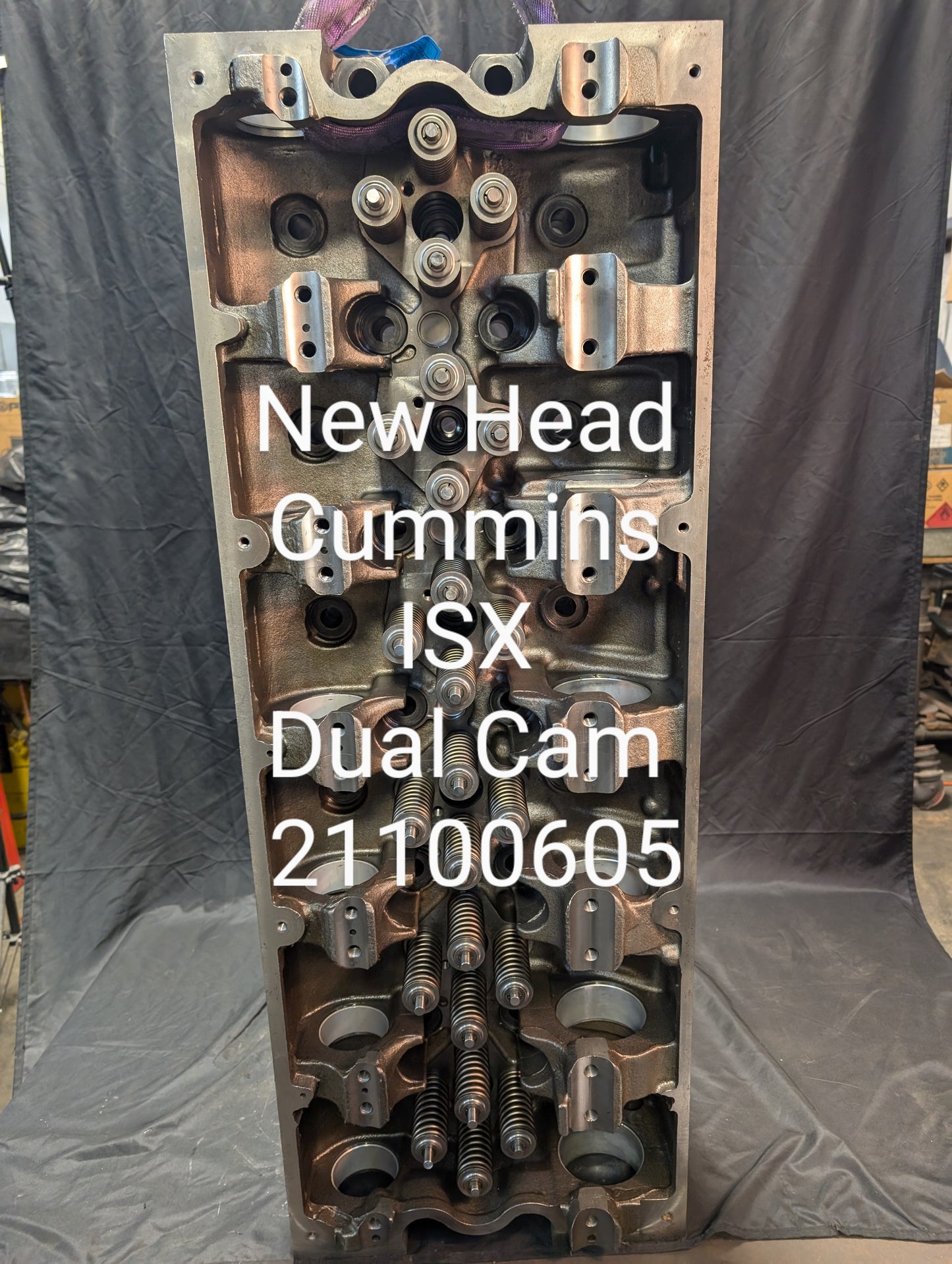 5658283 New ISX Dual CAM Cylinder Head