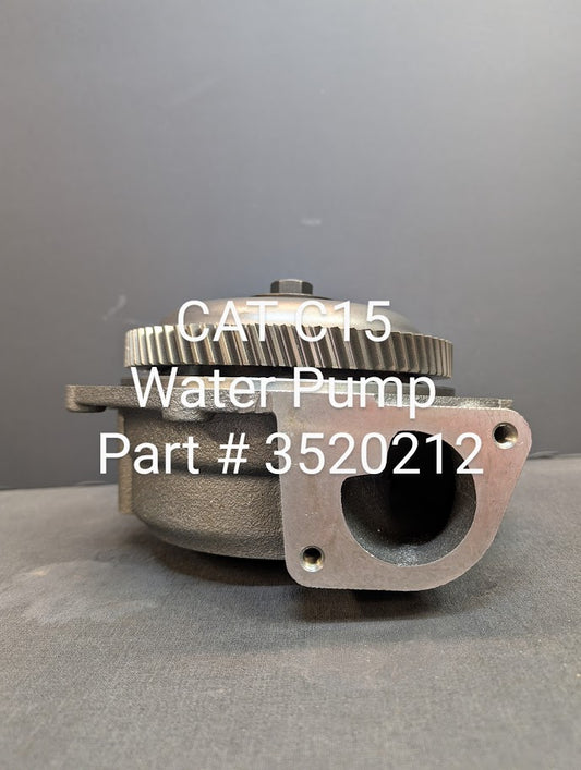 CAT 3406E C15 WATER PUMP # 3520212 / 381802