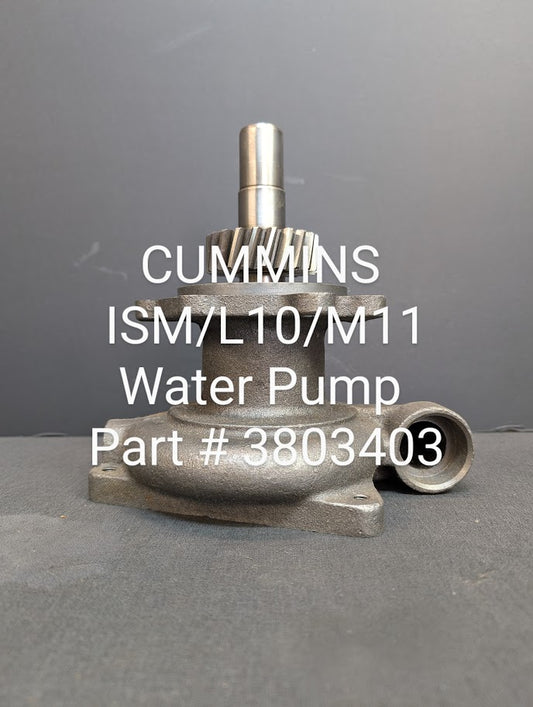 CUMMINS M11 WATER PUMP # 3803403 / 181821