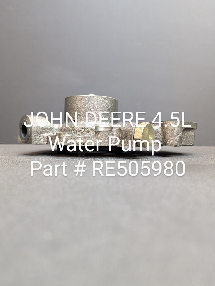 JOHN DEERE 4.5L WATER PUMP # RE505980 – Young and Sons