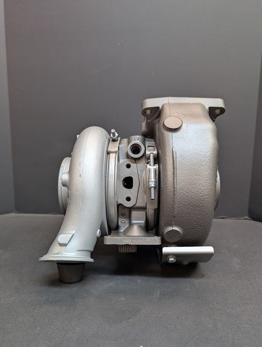 REBUILT CUMMINS 6.7L ISB HE300VG W/ STRAIGHT DRAIN & BIG MTG PAD # 5354486