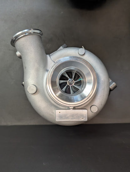 REBUILT 6.7L ISB/QSB HE351VE TURBOCHARGER W/ ANGLED DRAIN & SMALL MTG FOOT FOR CUMMINS  # 5327360