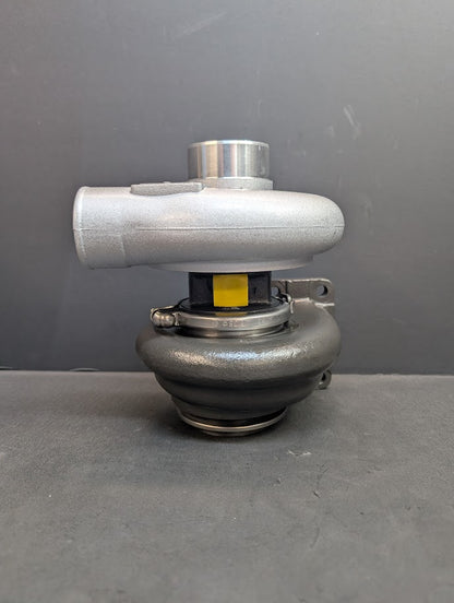 NEW CAT 3046 TURBOCHARGER W/NARROW FOOT MARMON FLANGE FOOT ON EXHAUST OUTLET # 1076338