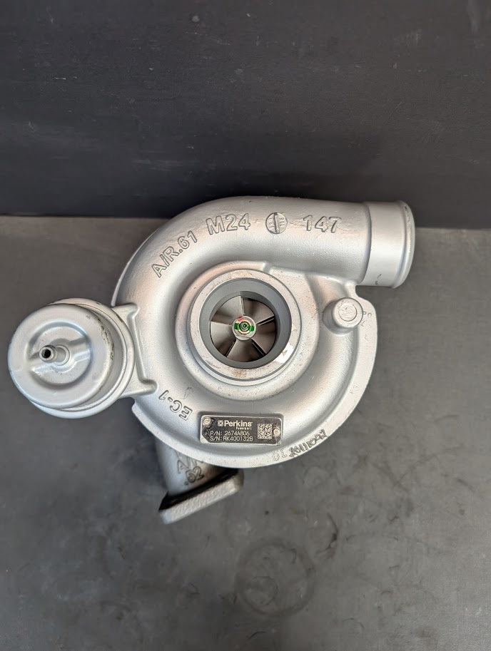 REBUILT PERKINS 4.0L 1104D MODEL TURBO # 2674A806